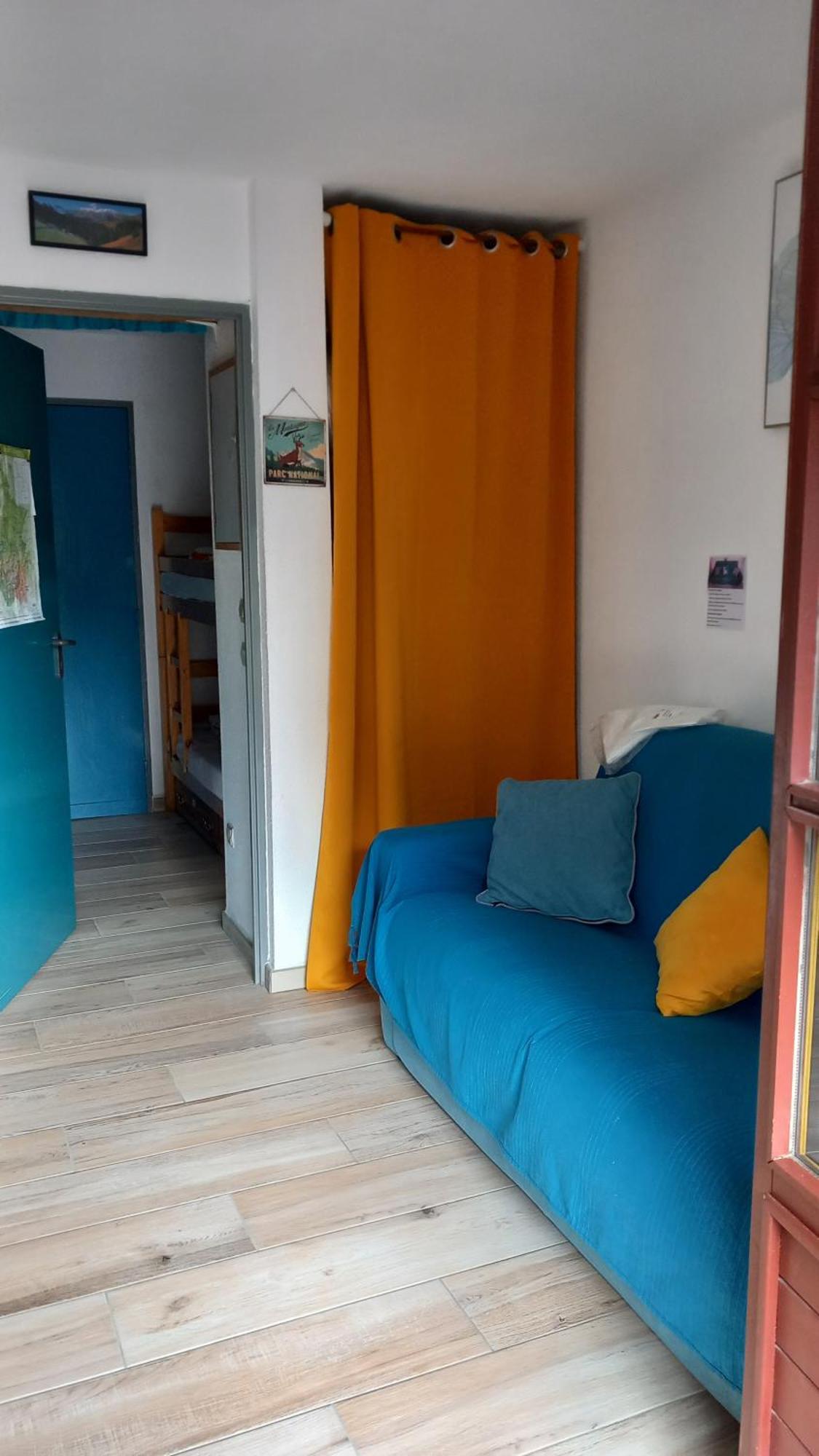 Joli Studio Avec Balcon Donnant Sur La Montagne Sainte-Marie-de-Campan Luaran gambar