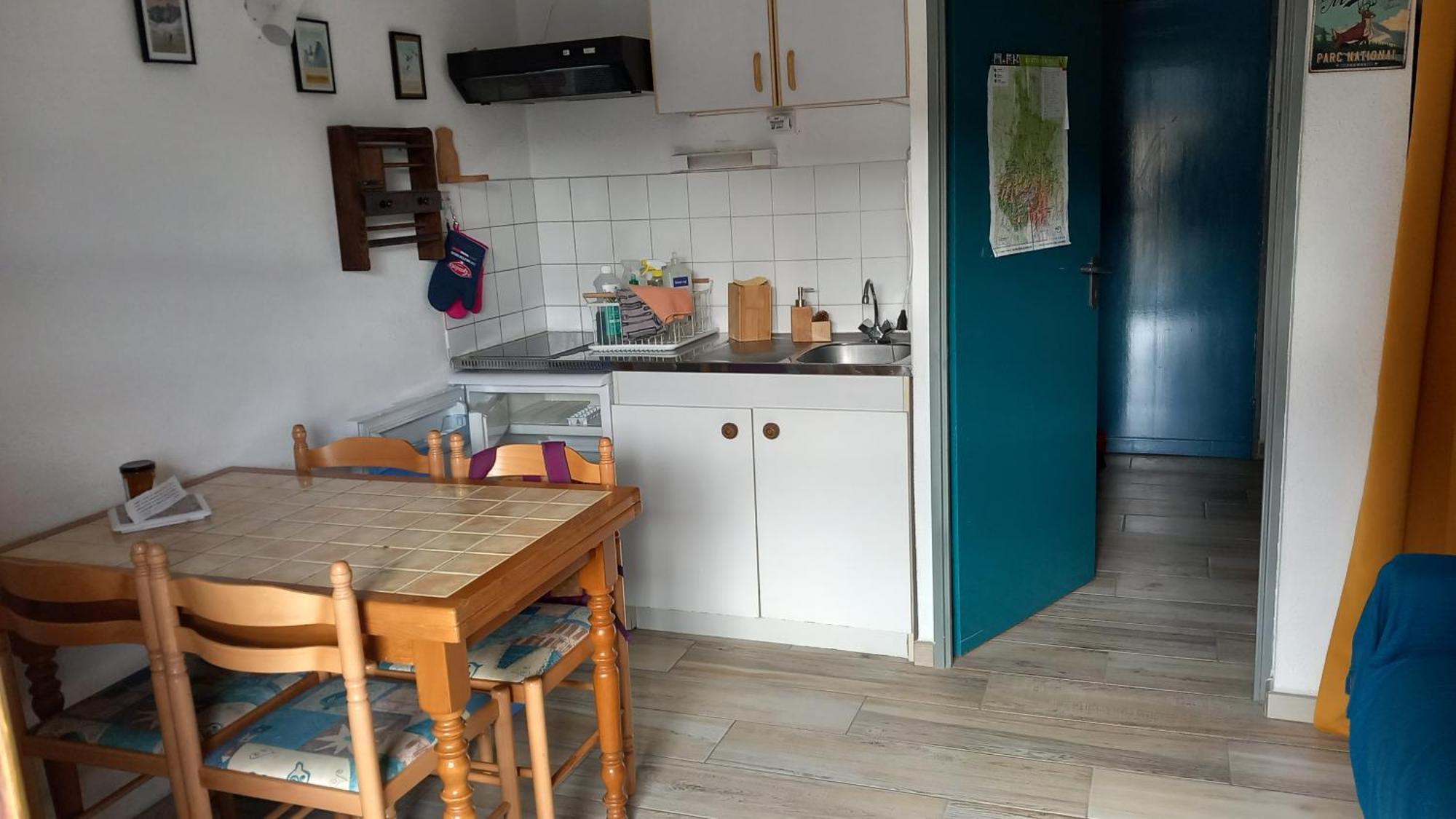 Joli Studio Avec Balcon Donnant Sur La Montagne Sainte-Marie-de-Campan Luaran gambar