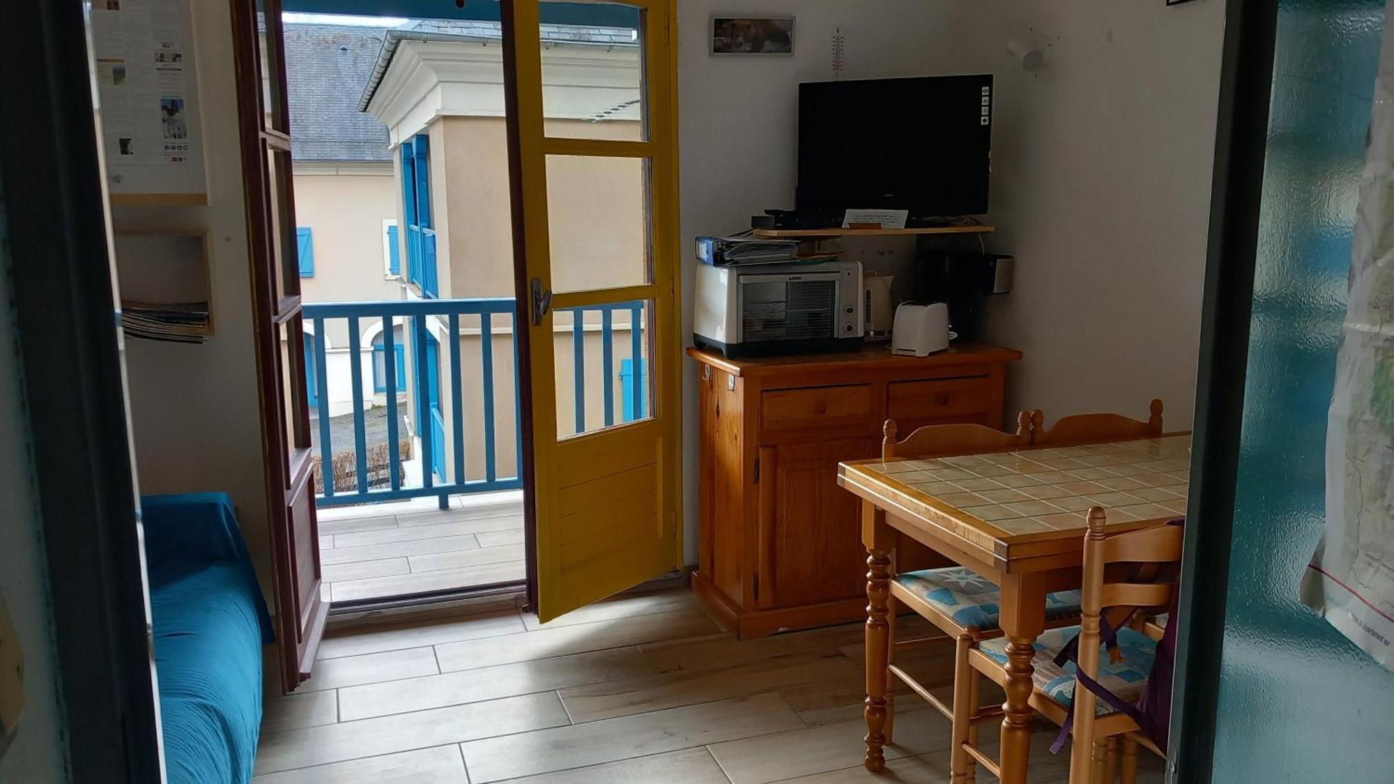 Joli Studio Avec Balcon Donnant Sur La Montagne Sainte-Marie-de-Campan Luaran gambar